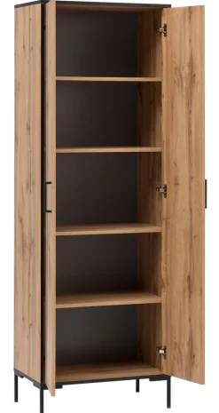 Aktenschrank SERIE2000 65,2 x 194,2 cm Eiche Landhaus