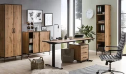 Aktenschrank SERIE2000 65,2 x 194,2 cm Eiche Landhaus