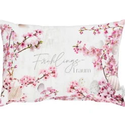 APELT Kissen, gefüllt - KIRSCHBLÜTE 33x45cm mehrfarbig