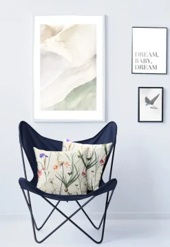 APELT Kissenhülle FRÜHJAHRSBLÜTEN-MOTIV 40x40cm mehrfarbig