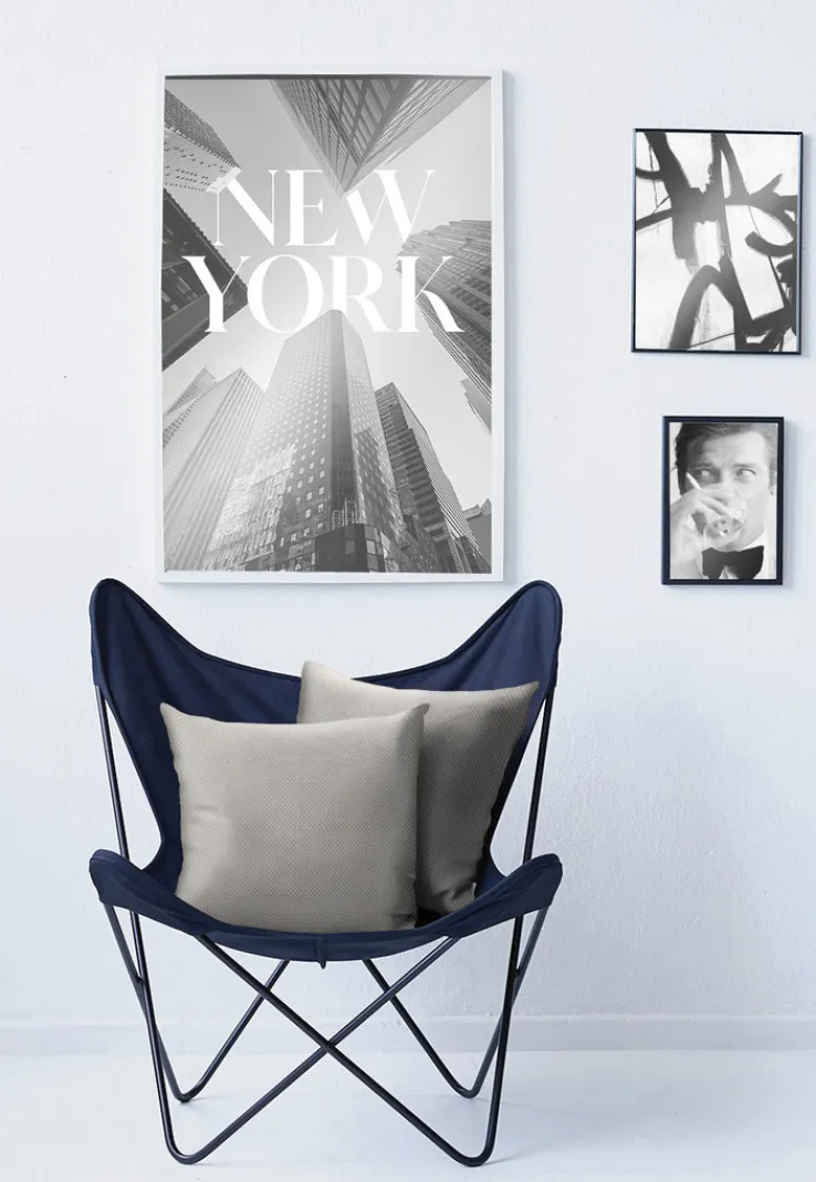 APELT Kissenhülle MILES 46 x 46 cm grau