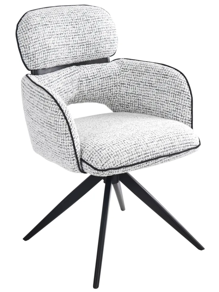 Armlehnenstuhl BOLOGNA weiß