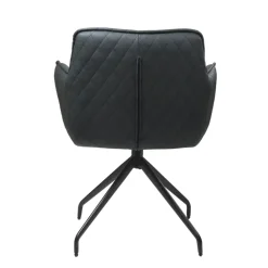 QUARTIER Armlehnstuhl BALTIMORE anthrazit/schwarz