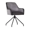 INTERhome Armlehnstuhl FLOYD hell-/dunkelgrau/schwarz