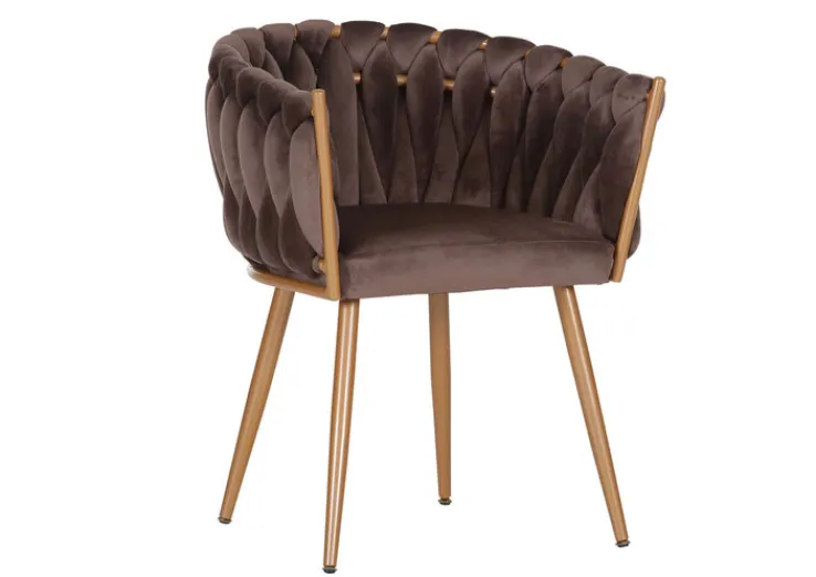 Armlehnstuhl WALEAH G braun