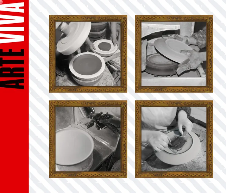 ARTE VIVA Kombiservice GRANIT 146-teilig Steinzeug dunkelgrau