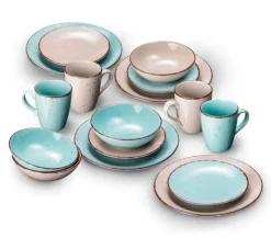 ARTE VIVA Kombiservice NATURLOOK 16-teilig Keramik mehrfarbig