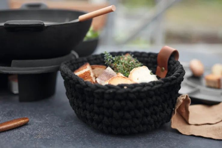 ASA Brotkorb 20 cm schwarz