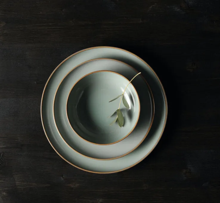 ASA Brotteller SAISONS 6er Set eukalyptusgrün