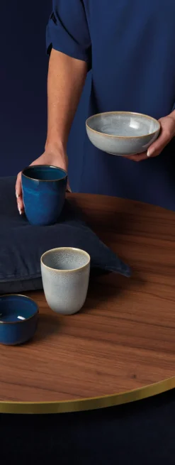 ASA Henkelbecher SAISONS 6er Set - je 250 ml sandweiß