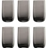 ASA Longdrinkglas SARABI 6er Set - je 400 ml grau