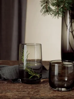 ASA Longdrinkglas SARABI 6er Set - je 400 ml grau