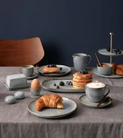 ASA Servierplatte SAISONS Steinzeug denimblau