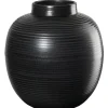 ASA Vase Japandi 22 cm schwarz