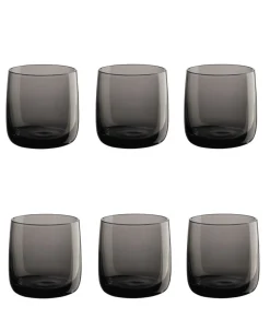 ASA Whiskyglas SARABI 6er Set - je 200 ml grau