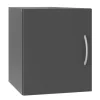 QUARTIER Aufsatzschrank MULTIRAUMKONZEPT 40 x 40 x 40 cm graphitfarben