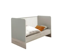 Babybett FIEN grau/ braun