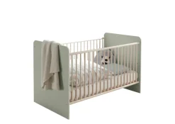 Babybett PRIZZI pastellgrün/ braun