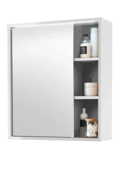 QUARTIER Bad Spiegelschrank SOLID weiß
