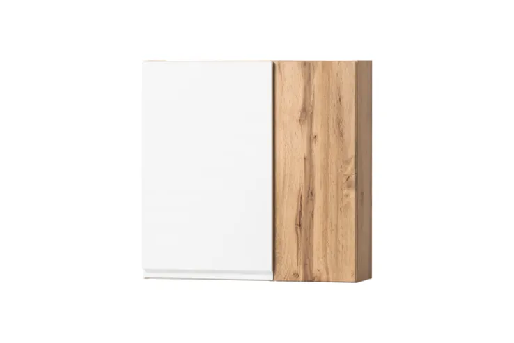 Bad-Hängeschrank GENT weiß/braun 64cm