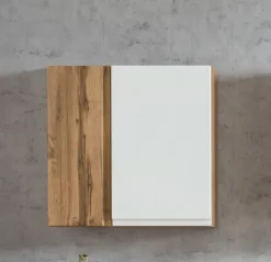 Bad-Hängeschrank GENT weiß/braun 64cm