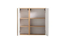 Bad-Hängeschrank GENT weiß/braun 64cm