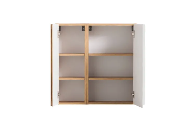 Bad-Hängeschrank GENT weiß/braun 64cm