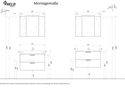 Bad-Hängeschrank LÜTTICH weiß