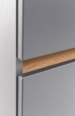 Bad-Hochschrank BRÜGGE grau