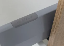 Bad-Hochschrank GENT grau