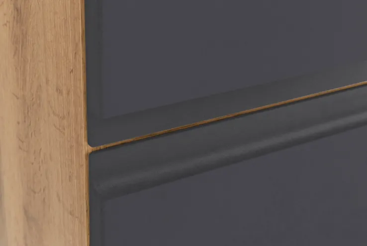 Bad-Hochschrank GENT grau