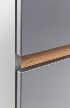 Bad-Midischrank BRÜGGE grau