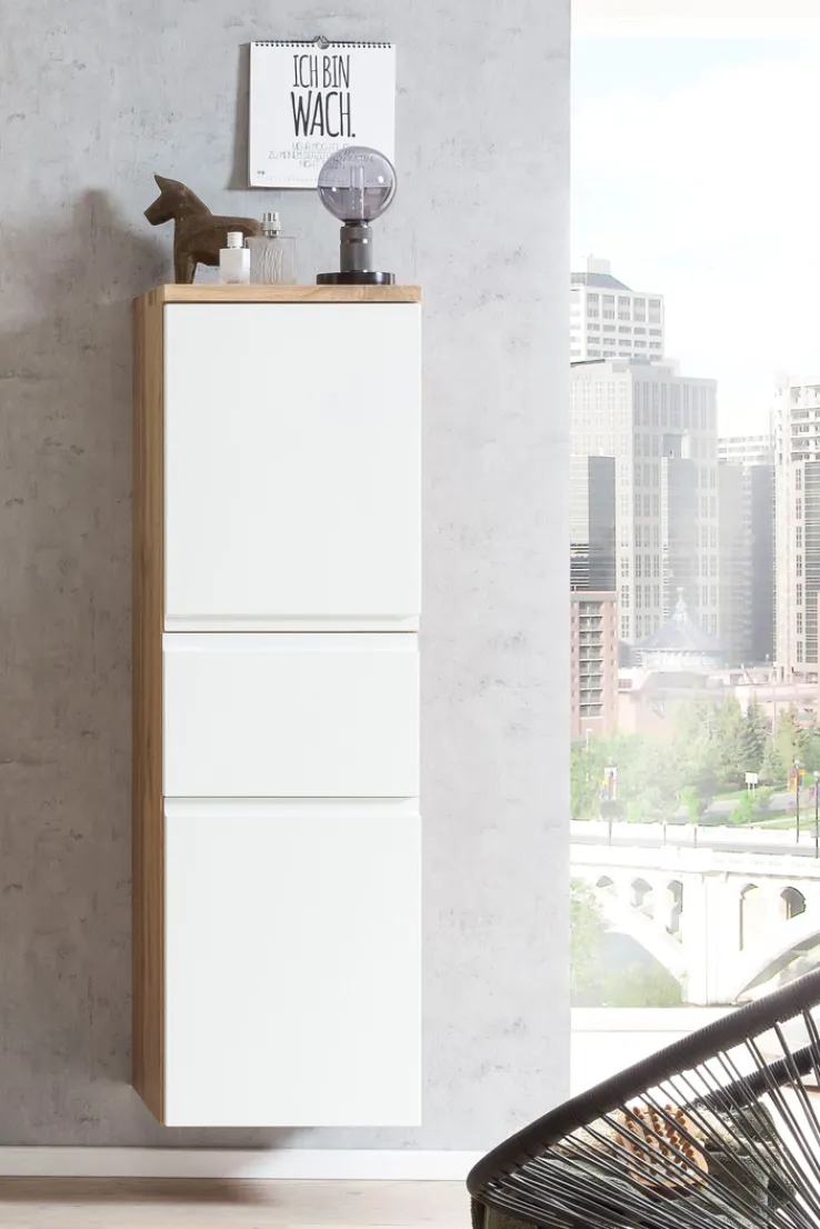 Bad-Midischrank GENT weiß/braun 40cm