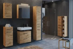 Bad-Midischrank LIMBURG braun 55cm