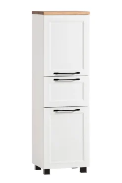 Bad-Midischrank LÜTTICH weiß