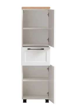 Bad-Midischrank LÜTTICH weiß