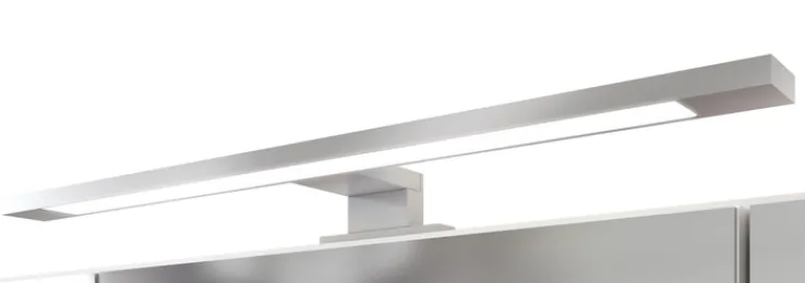 Bad-Spiegelschrank BRÜGGE grau 100cm