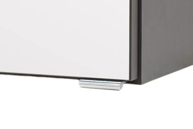 Bad-Spiegelschrank BRÜGGE grau 100cm