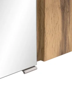 Bad-Spiegelschrank GENT braun MDF-Tür links