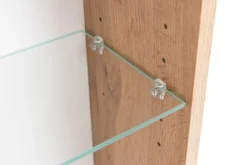 Bad-Spiegelschrank GENT braun MDF-Tür links