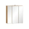 Bad-Spiegelschrank GENT weiß/braun 60cm