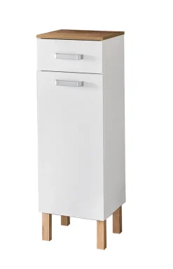 Bad-Unterschrank ALINA braun/weiß