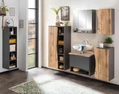 Bad-Waschbeckenunterschrank ANTWERPEN grau 61cm