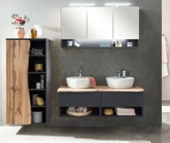 Bad-Waschtisch ANTWERPEN grau 121cm