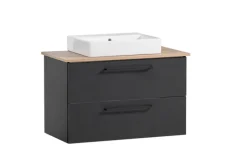 Bad-Waschtisch MALTE schwarz