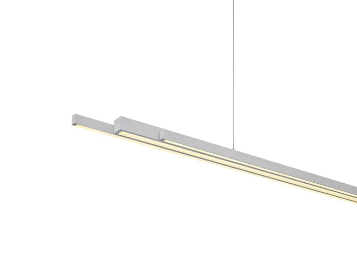 BANKAMP LED Balkenpendel LIGHTLINE IV alufarbig