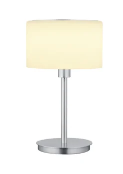 BANKAMP Retrofit Tischlampe KARL75 nickelfarbig