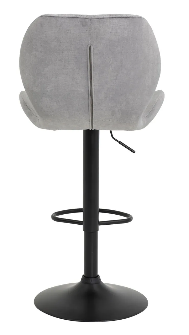 QUARTIER Barhocker BECKY 2er Set grau