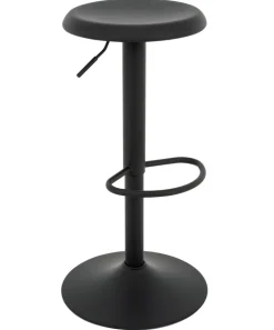 QUARTIER Barhocker BLACK 38 x 80,5 cm schwarz