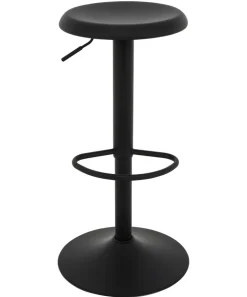 QUARTIER Barhocker BLACK 38 x 80,5 cm schwarz